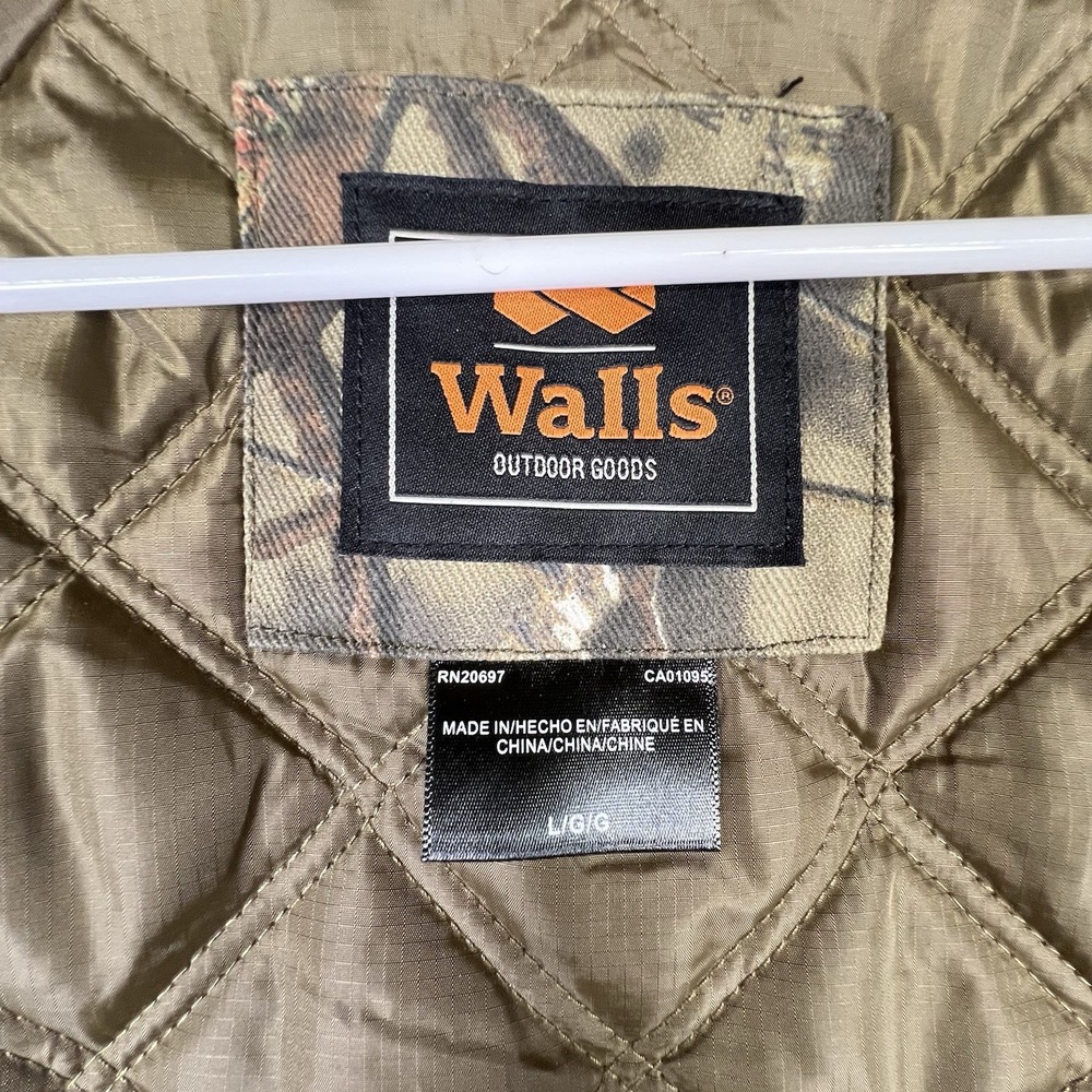 Walls Womens L Camo Insulated Hooded Hunting Gear Pink Accents Gorpcore Workwear - Picture 9 of 13